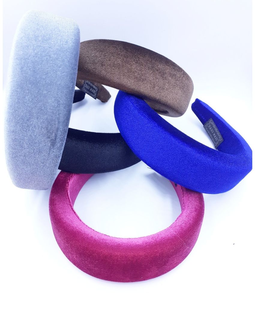 Στέκα υφασμάτινη βελούδο σε 5 χρώματα