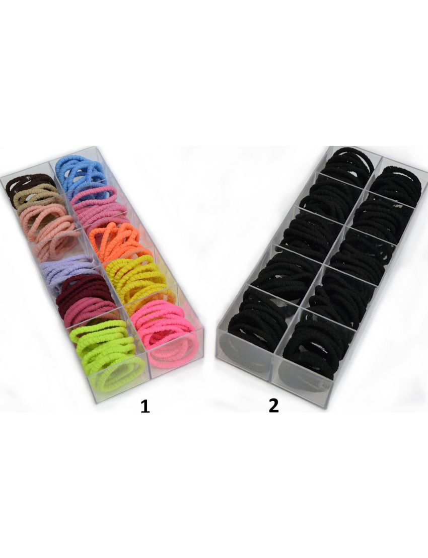 Λάστιχο υφασμάτινο σε 10 μάτ και φωσφοριζέ χρώματα