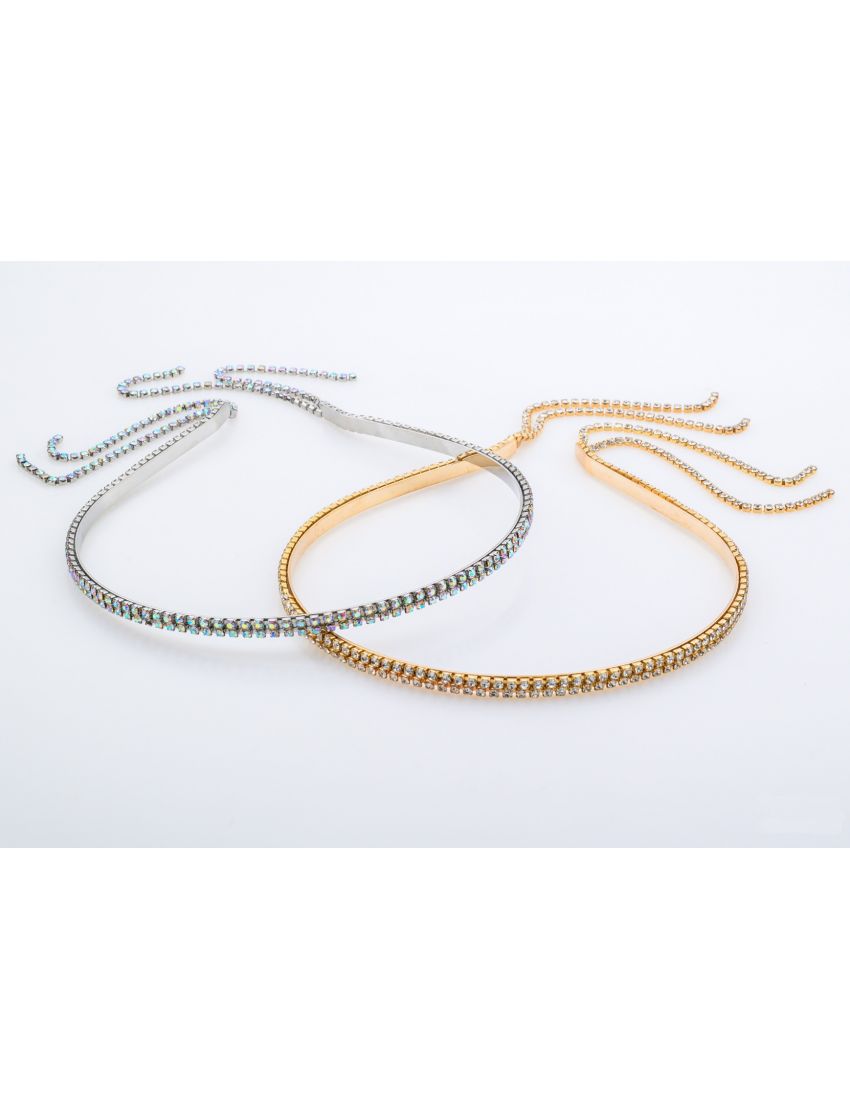 Στέκα στρας δύο σειρές