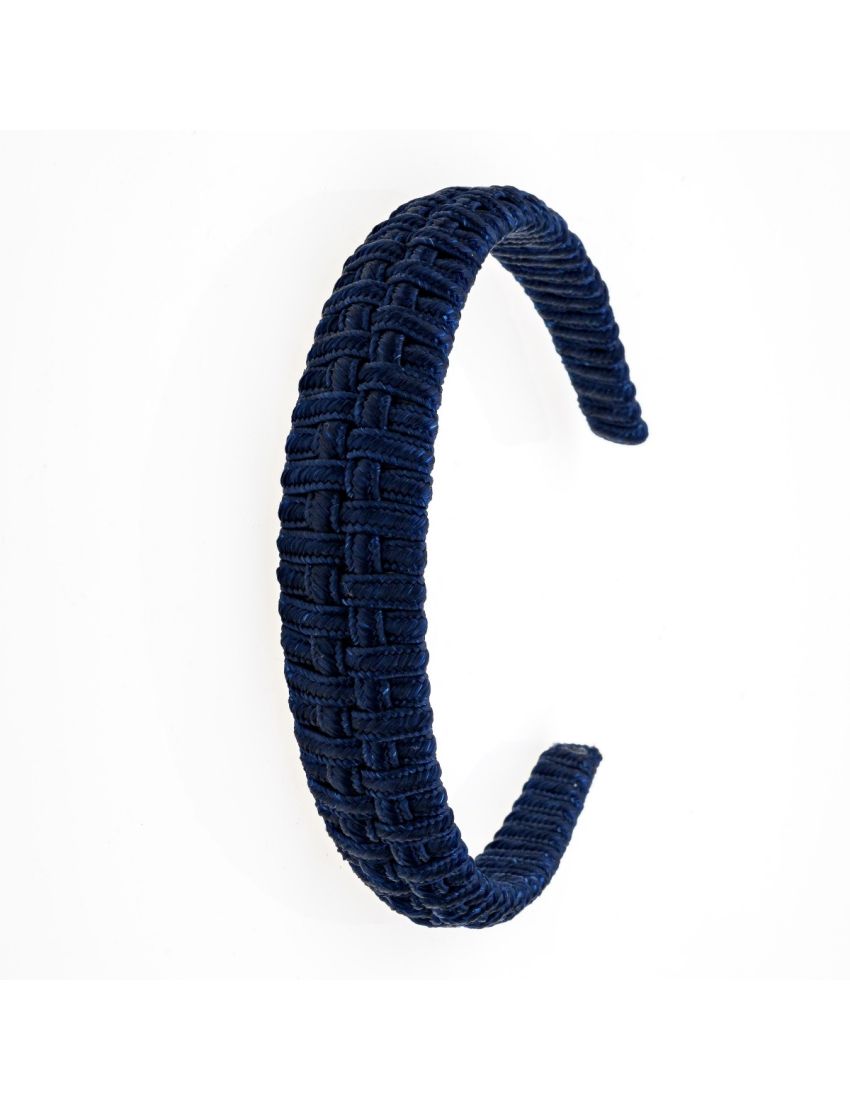 Στέκα υφασμάτινη με σχοινί, σχέδιο ψάθα