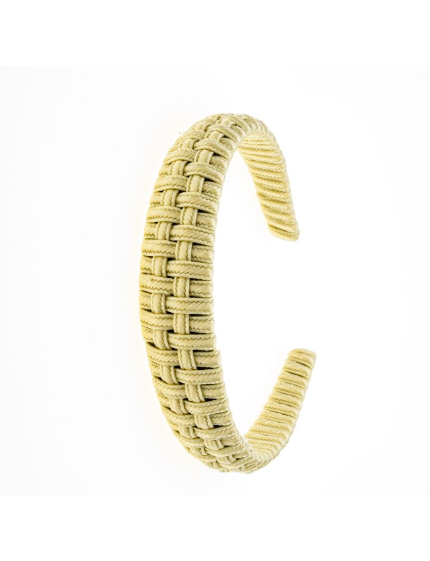 Στέκα υφασμάτινη με σχοινί, σχέδιο ψάθα