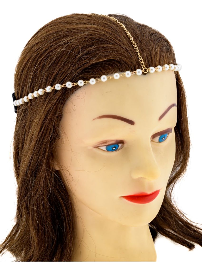 Στέκα μεταλλική νυφική με αλυσίδες σε 2 σχέδια