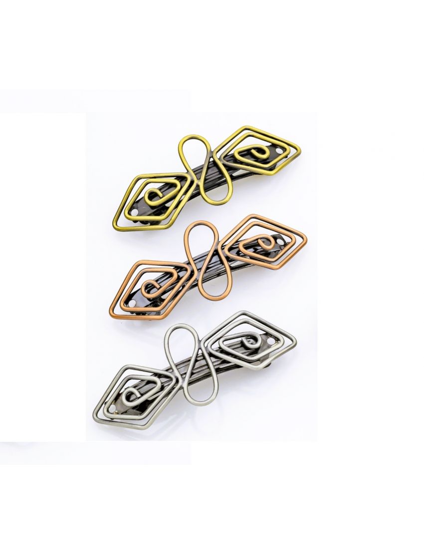 Μπαρέτα Μαλλιών με Καλλιτεχνικό Σχέδιο 