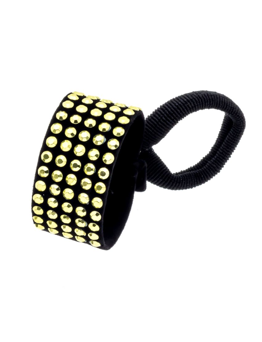 Κλίπ υφασμάτινο με λάστιχο και τρούκς σε 6 χρώματα