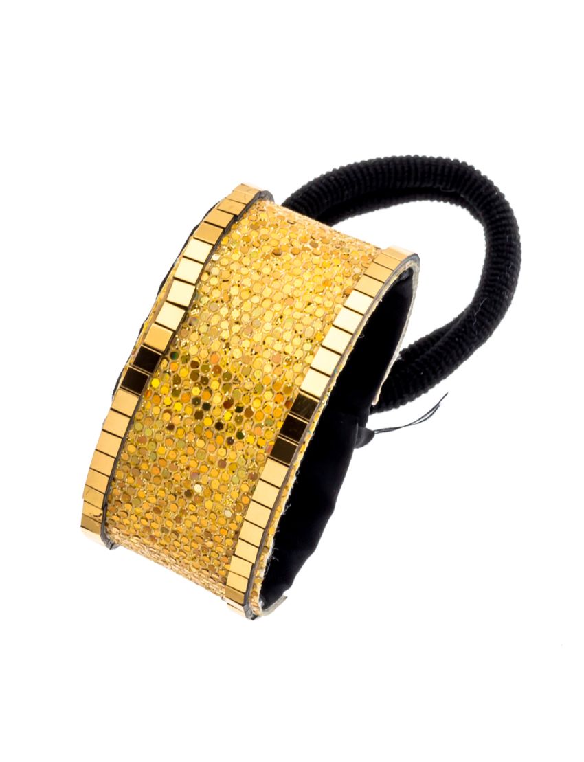 Κλίπ υφασμάτινο με χρυσόσκονη σε 6 χρώματα