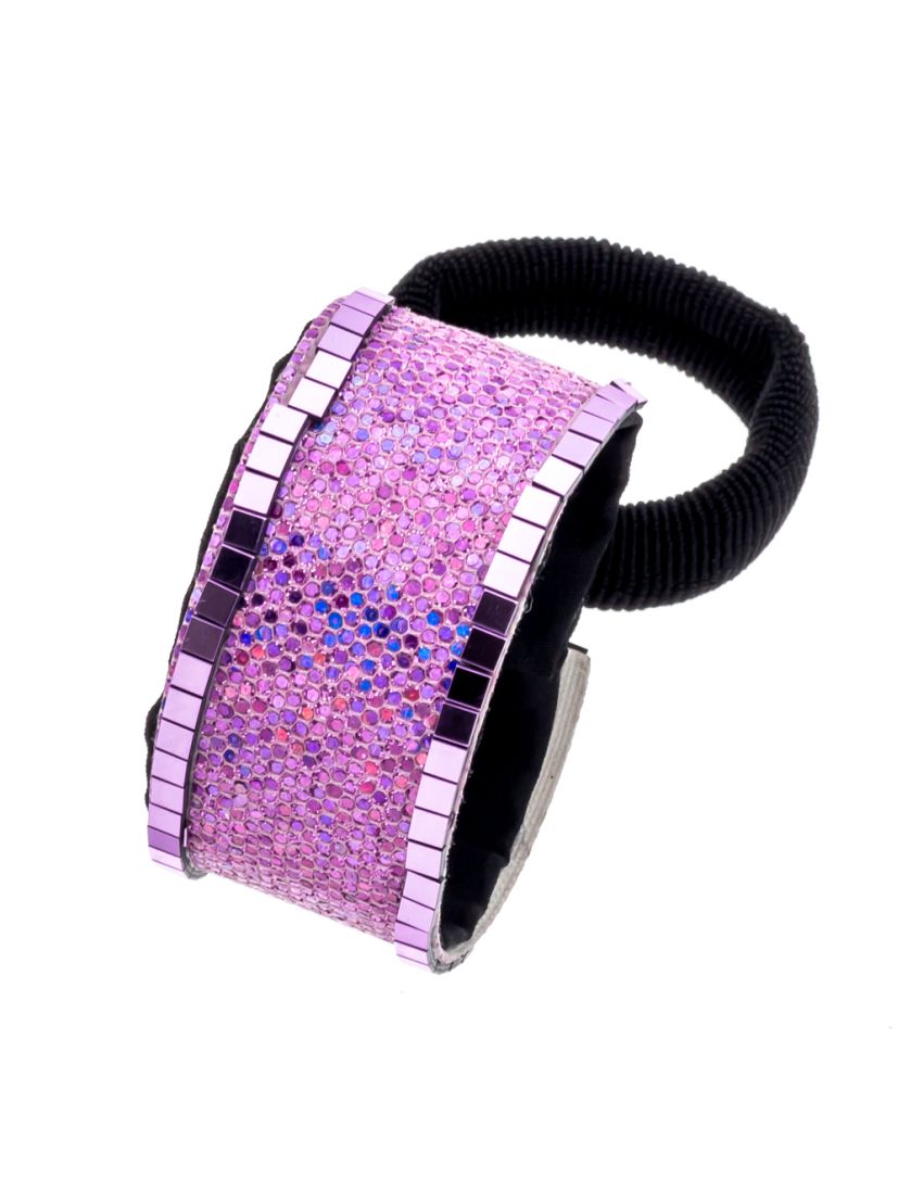 Κλίπ υφασμάτινο με χρυσόσκονη σε 6 χρώματα