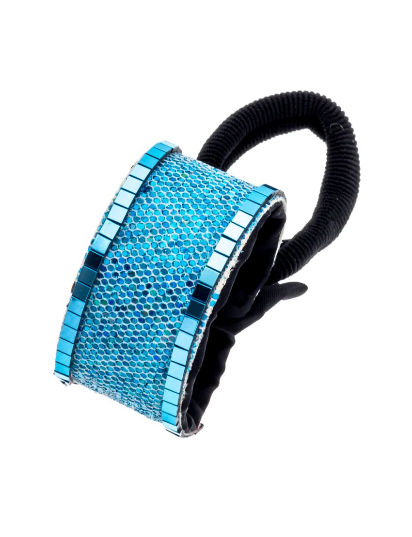 Κλίπ υφασμάτινο με χρυσόσκονη σε 6 χρώματα