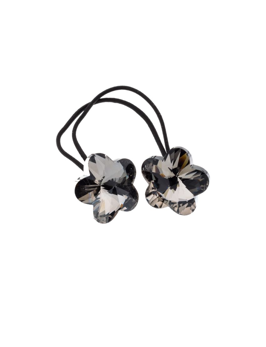 Λάστιχο με λεπτομέρειες κοπής swarovski με λουλούδι