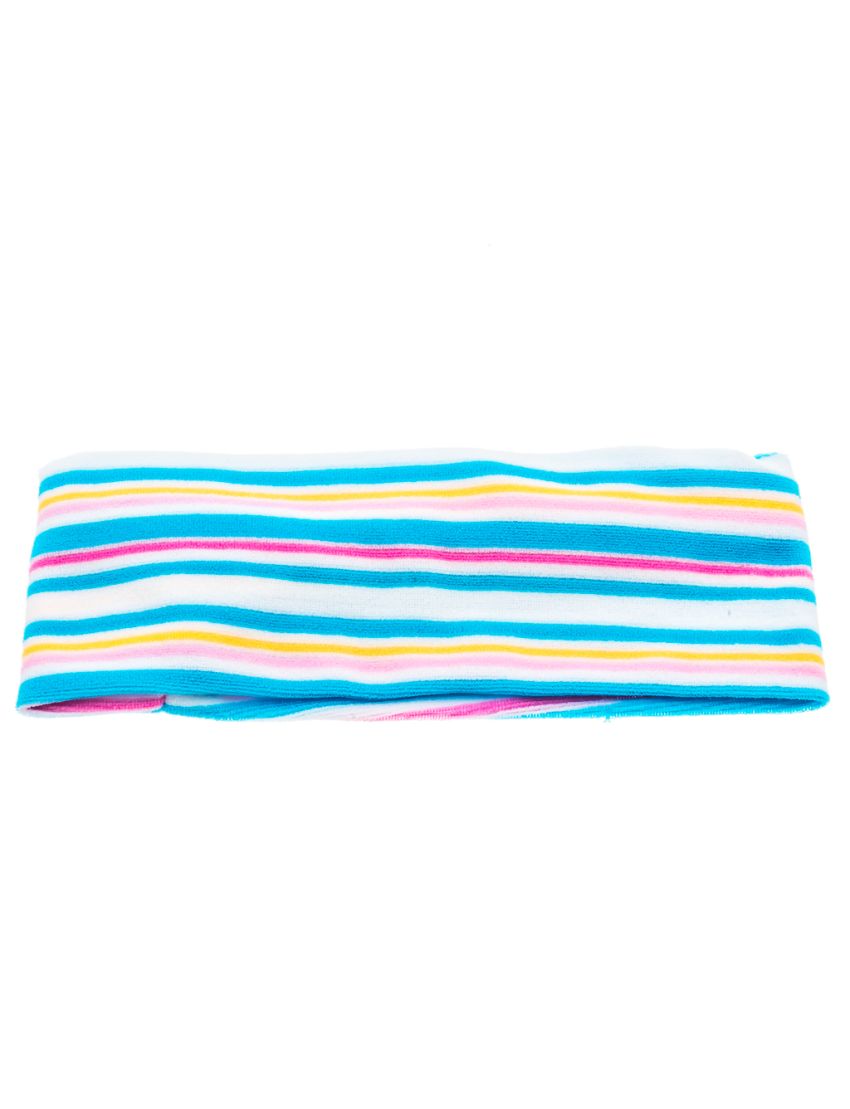 Ριγέ κορδέλα μαλλιών με λάστιχο