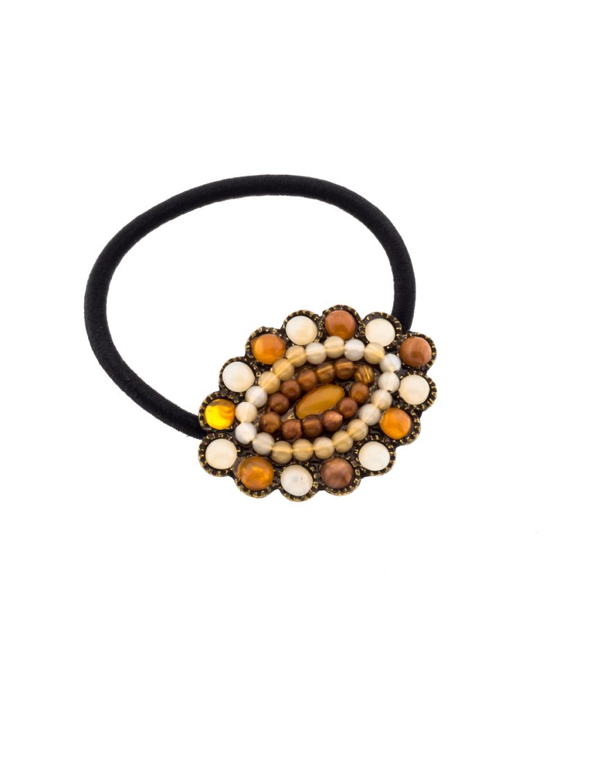 Λάστιχο σχέδιο μάτι διακοσμημένο με πέτρες σε 2 χρώματα