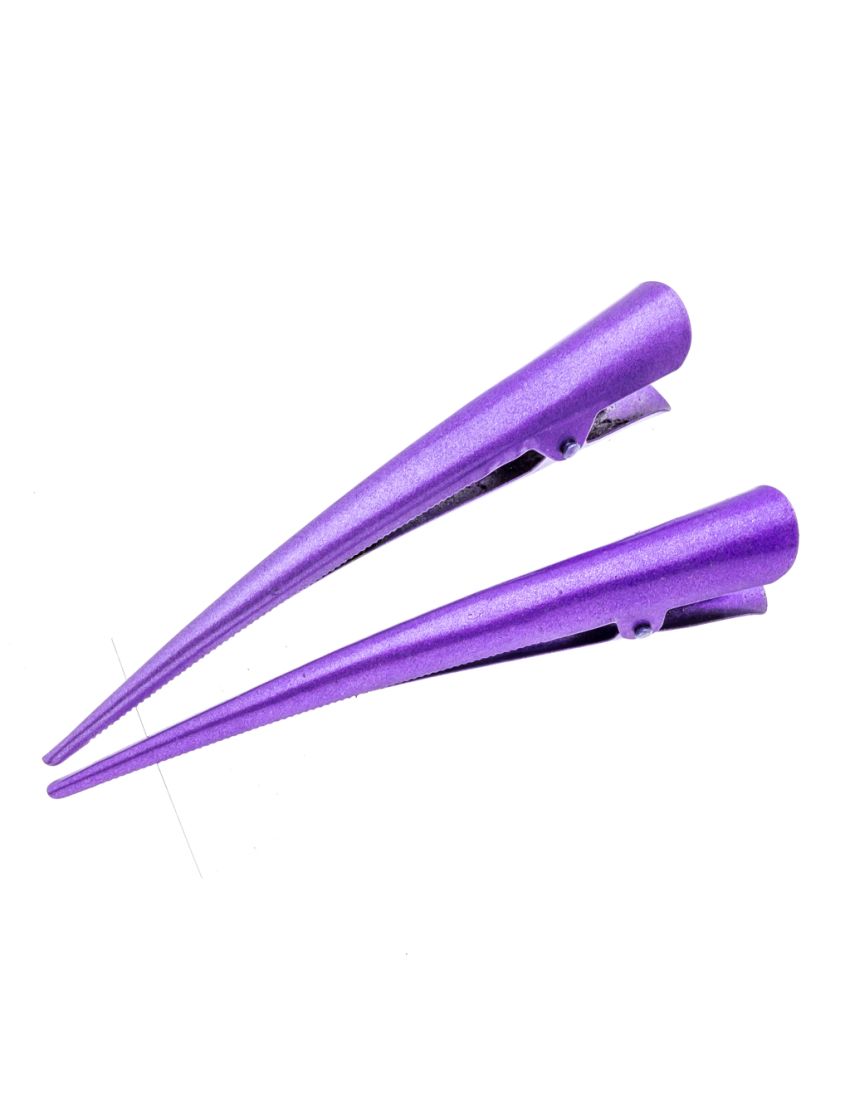 Κλίπ μεταλλικό σε 6 λαμπερά χρώματα