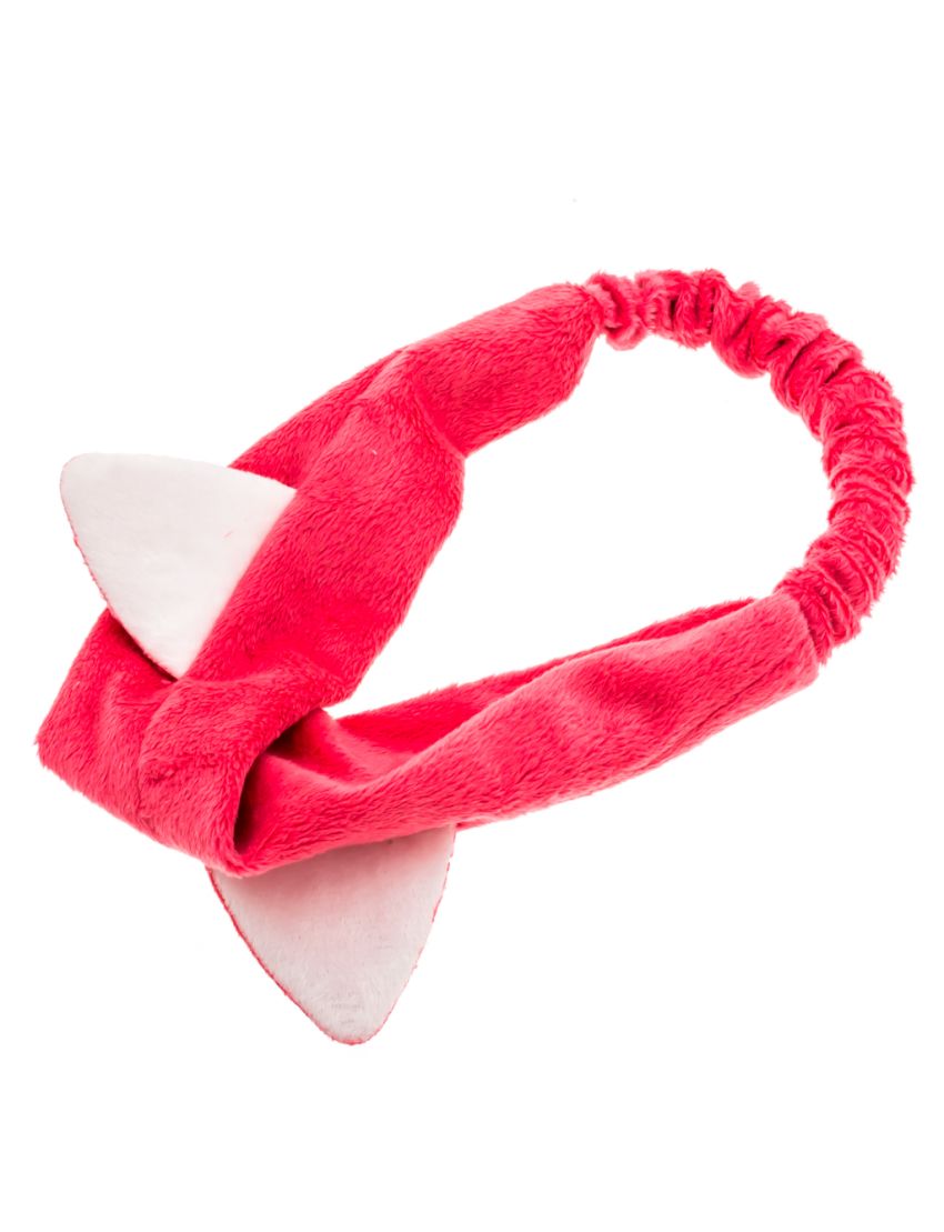 Κορδέλα μαλλιών βελουτέ με αυτάκια