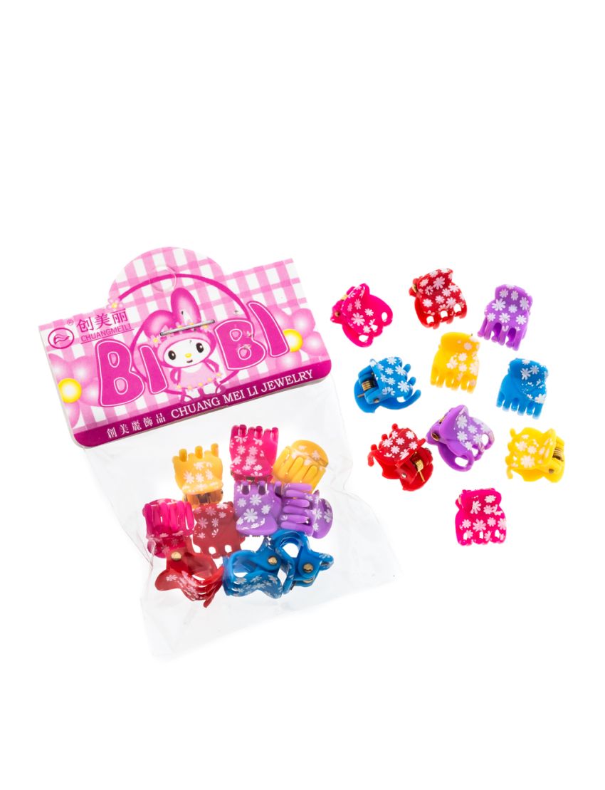 Κλάμερ πλαστικό παιδικό ψείρα σε σακουλάκι των 10 τεμαχίων