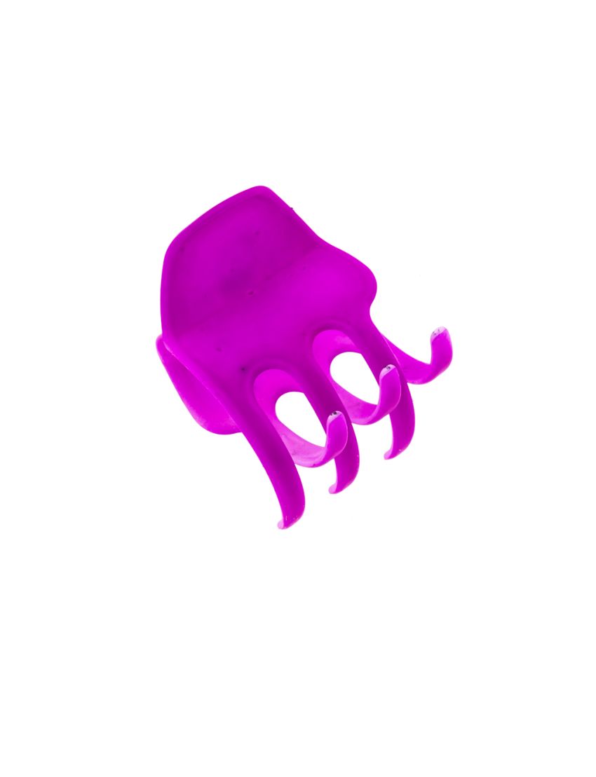 Κλάμερ πλαστικό 4,5εκ σε 6 χρώματα