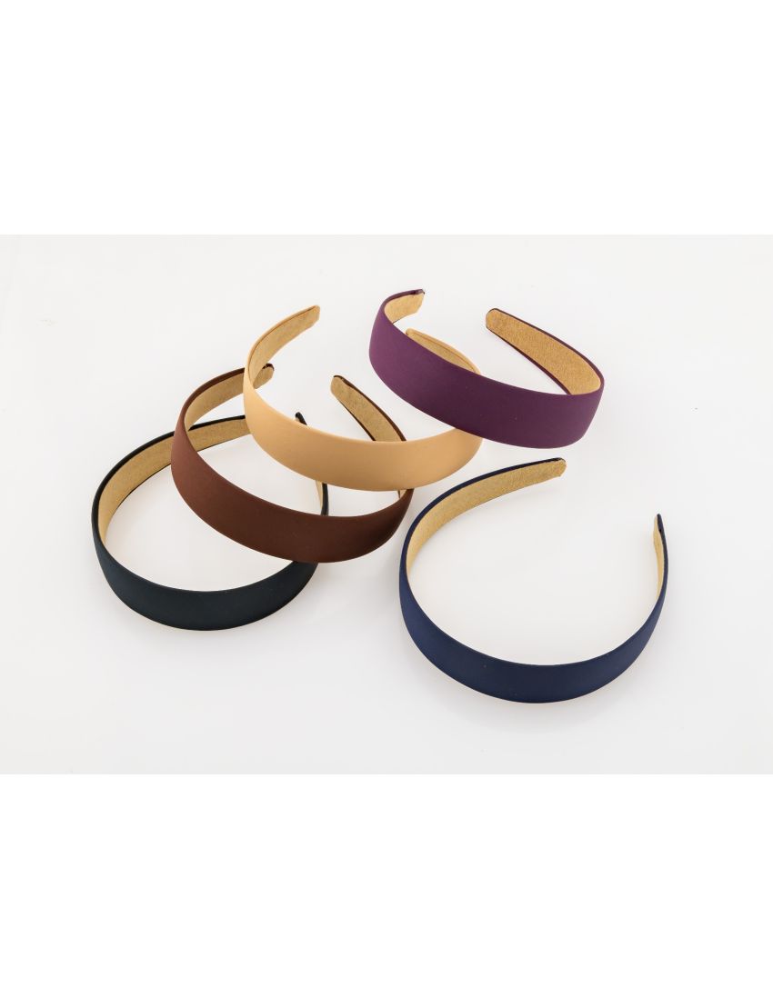 Στέκα υφασμάτινη πλακέ μονόχρωμη