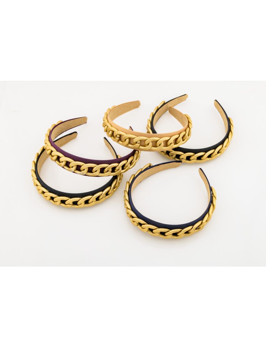 Στέκα υφασμάτινη πλακέ με αλυσίδα