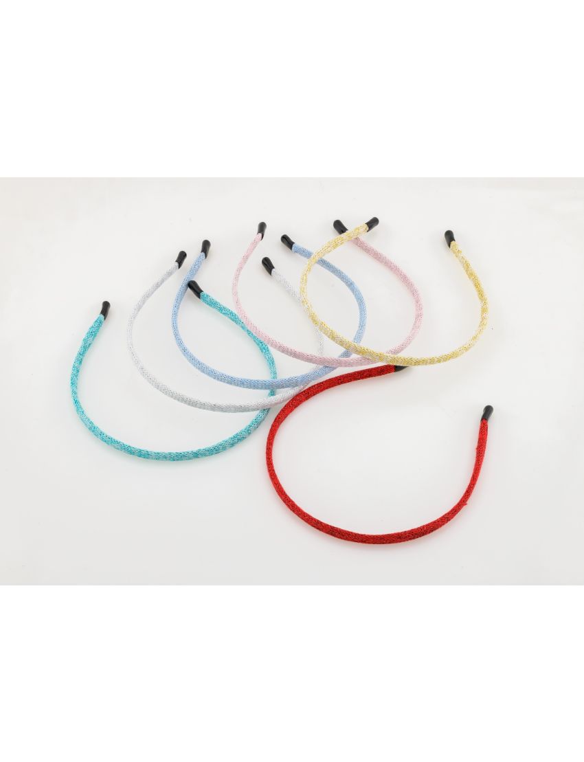 Στέκα υφασμάτινη λεπτή με χρυσόσκονη