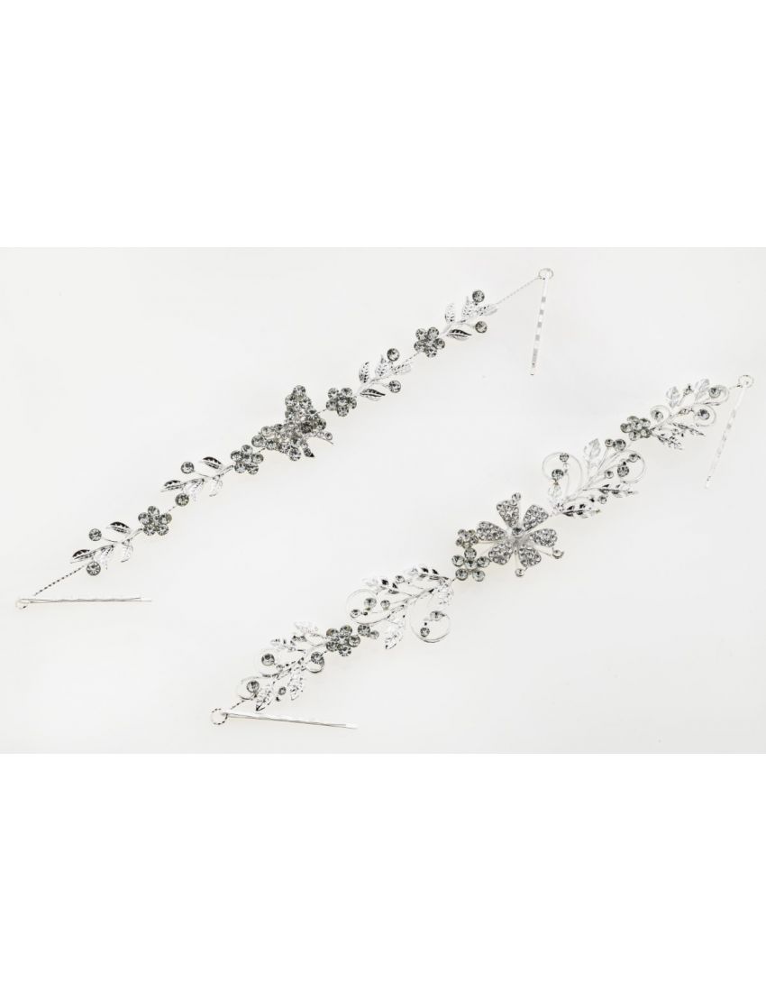 Crystal Flora Bridal Hair Vine