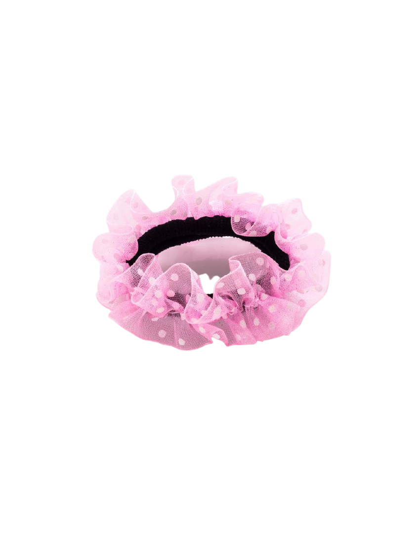 Λάστιχο υφασμάτινο πουά σε 8 χρώματα