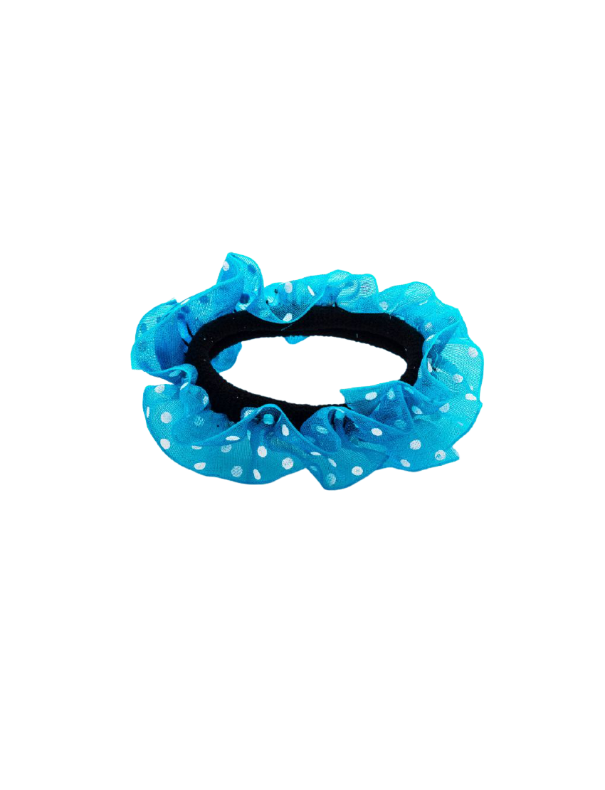 Λάστιχο υφασμάτινο πουά σε 8 χρώματα