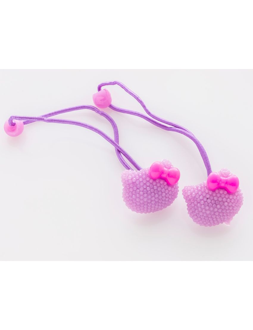 Λάστιχο παιδικό γατούλα με φιόγκο σε 9 χρώματα