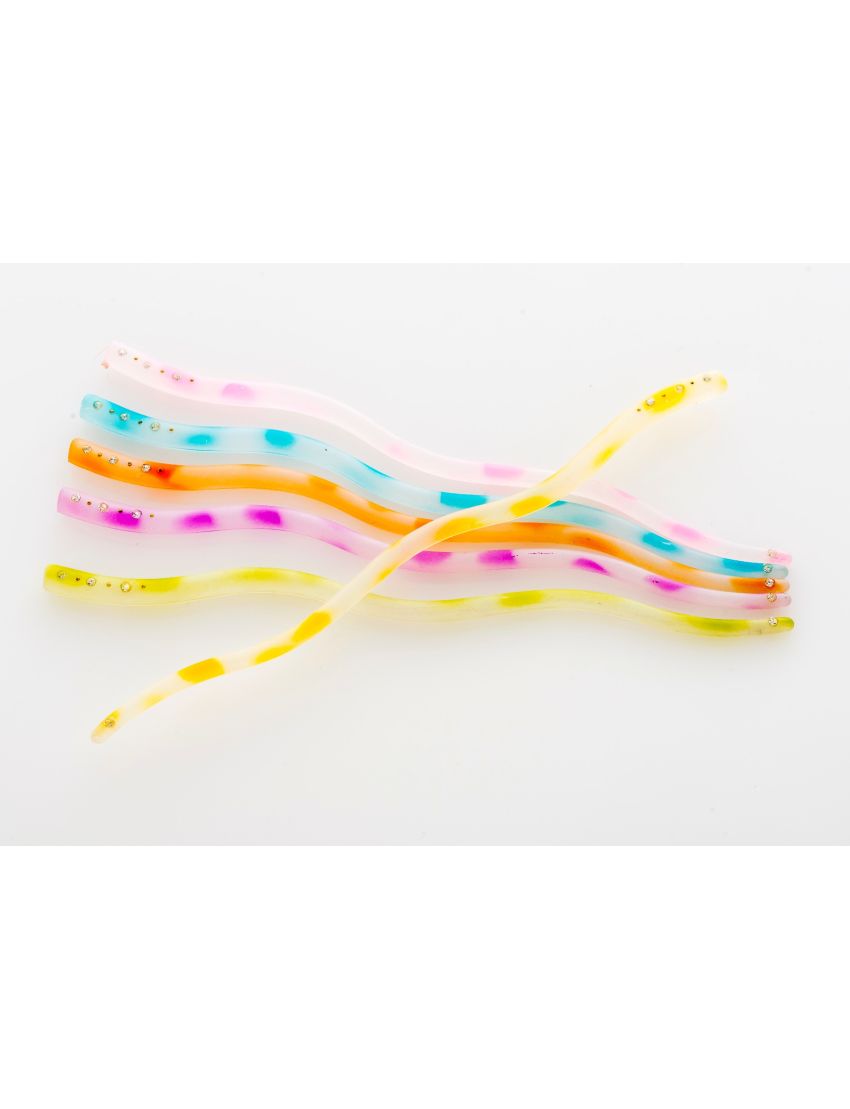 Βελόνα πλαστική σε 6 χρώματα με στράς