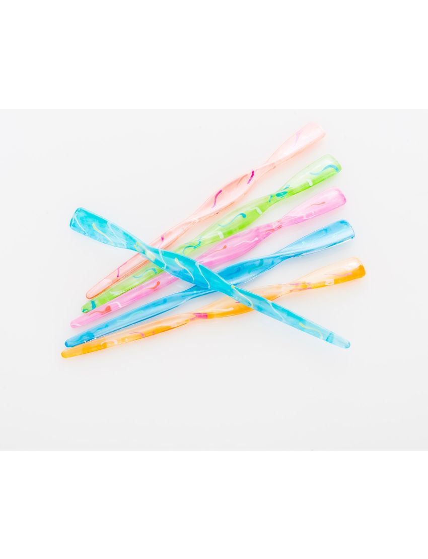 Βελόνα πλαστική με ανάγλυφο σχέδιο σε 6 χρώματα