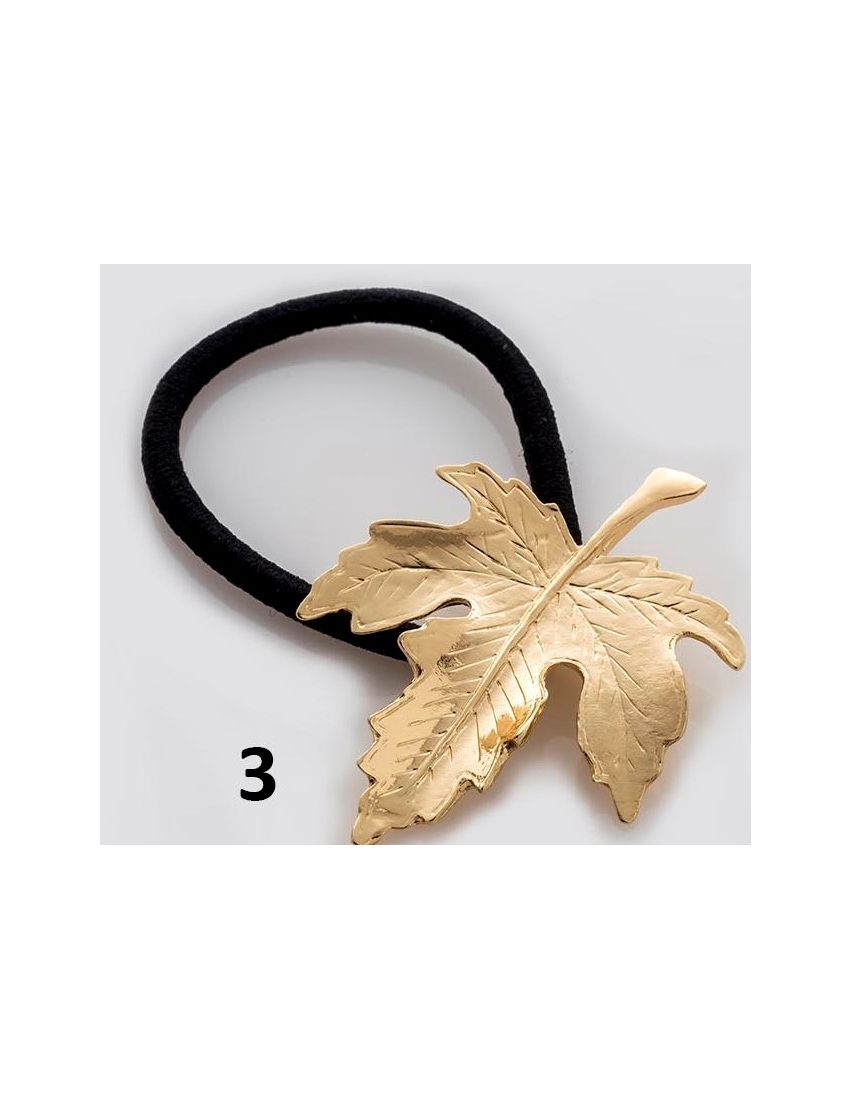 Λάστιχο διακοσμημένο με μεταλλικό στοιχείο σε 4 σχέδια