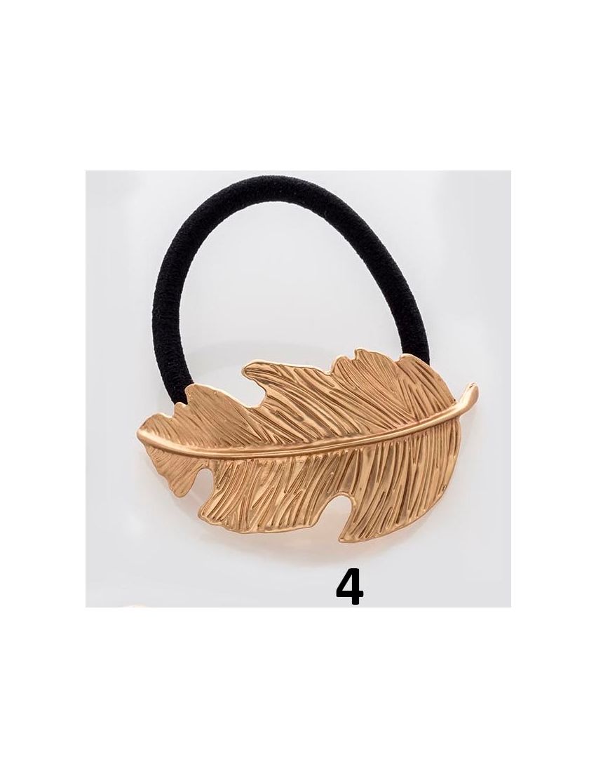 Λάστιχο διακοσμημένο με μεταλλικό στοιχείο σε 4 σχέδια