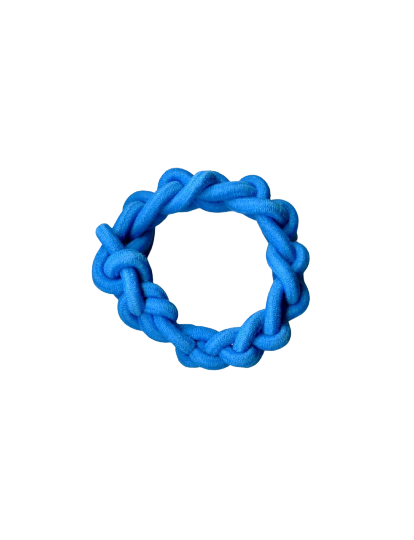 Λάστιχο υφασμάτινο πλεξούδα σε 6 φωτεινά χρώματα