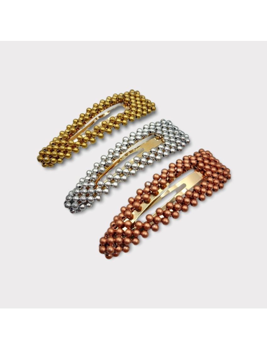 Κλίκ κλακ μεταλλικό με χάντρες