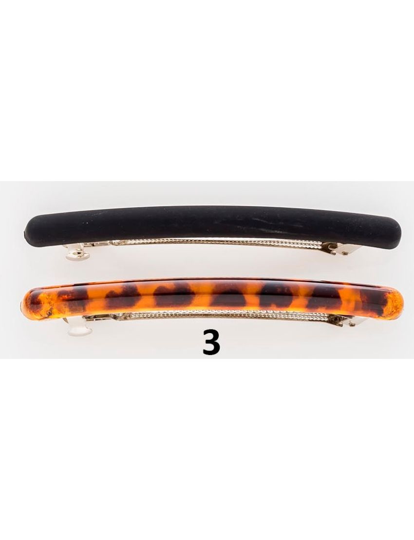 Μπαρέτα πλαστική σε 2 σχέδια 10εκ , καφέ και μαύρο χρώμα