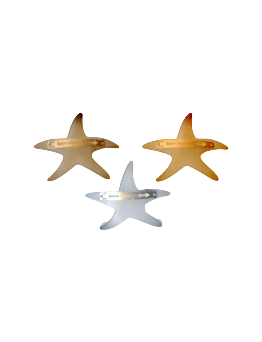 Μπαρέτα πλαστικός αστερίας σε 3 γήινα χρώματα