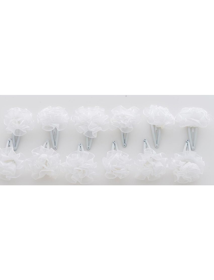 Κλικ κλακ παιδικό με υφασμάτινο λουλούδι 