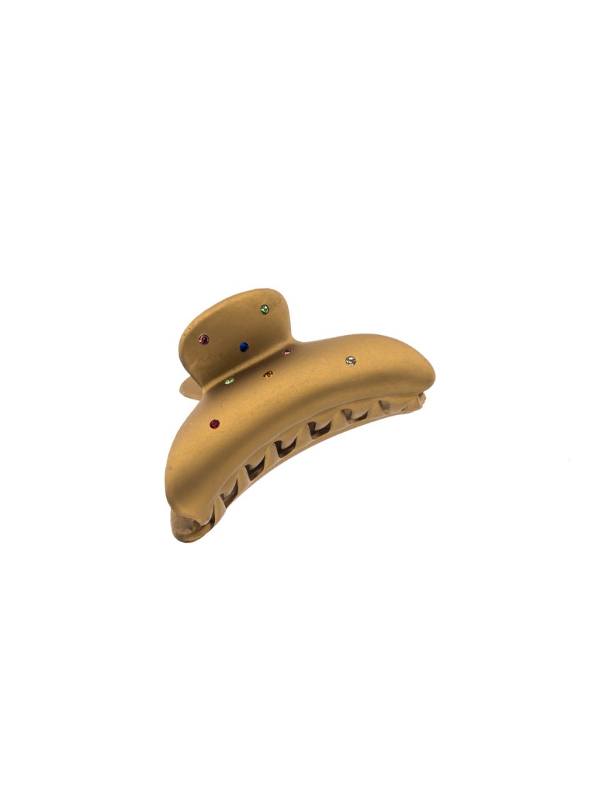 Κλάμερ πλαστικό με 6 μικρά στράς