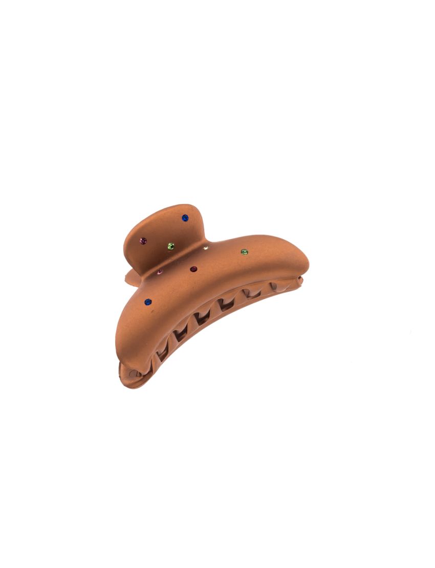 Κλάμερ πλαστικό με 6 μικρά στράς