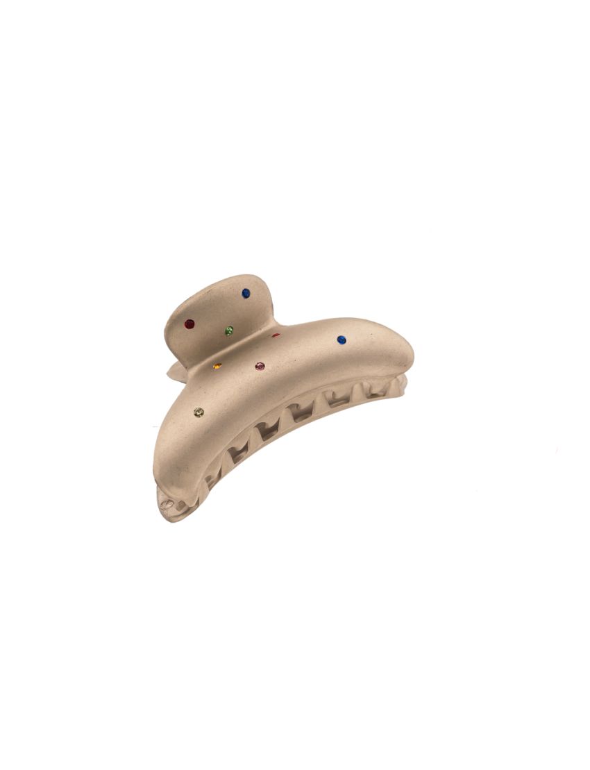 Κλάμερ πλαστικό με 6 μικρά στράς