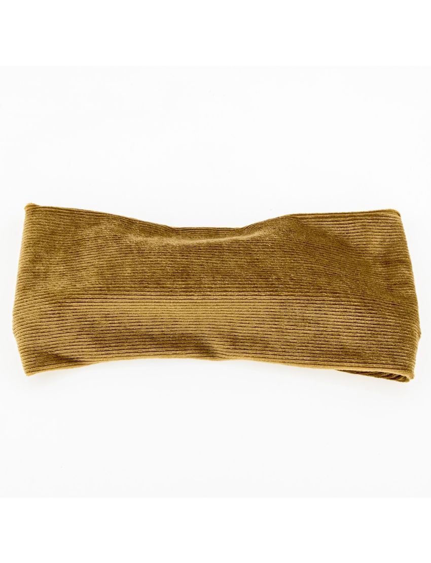 Κορδέλα κοτλέ φαρδιά με κόμπο 