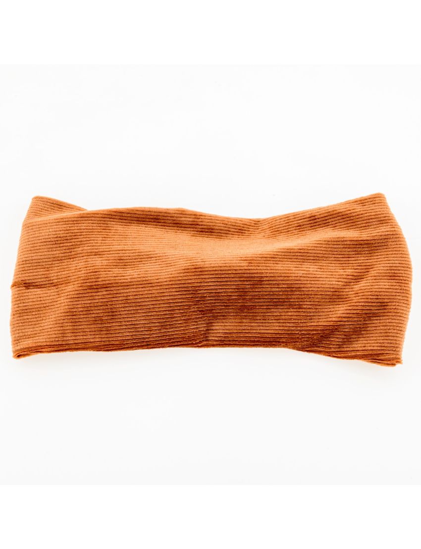 Κορδέλα κοτλέ φαρδιά με κόμπο 