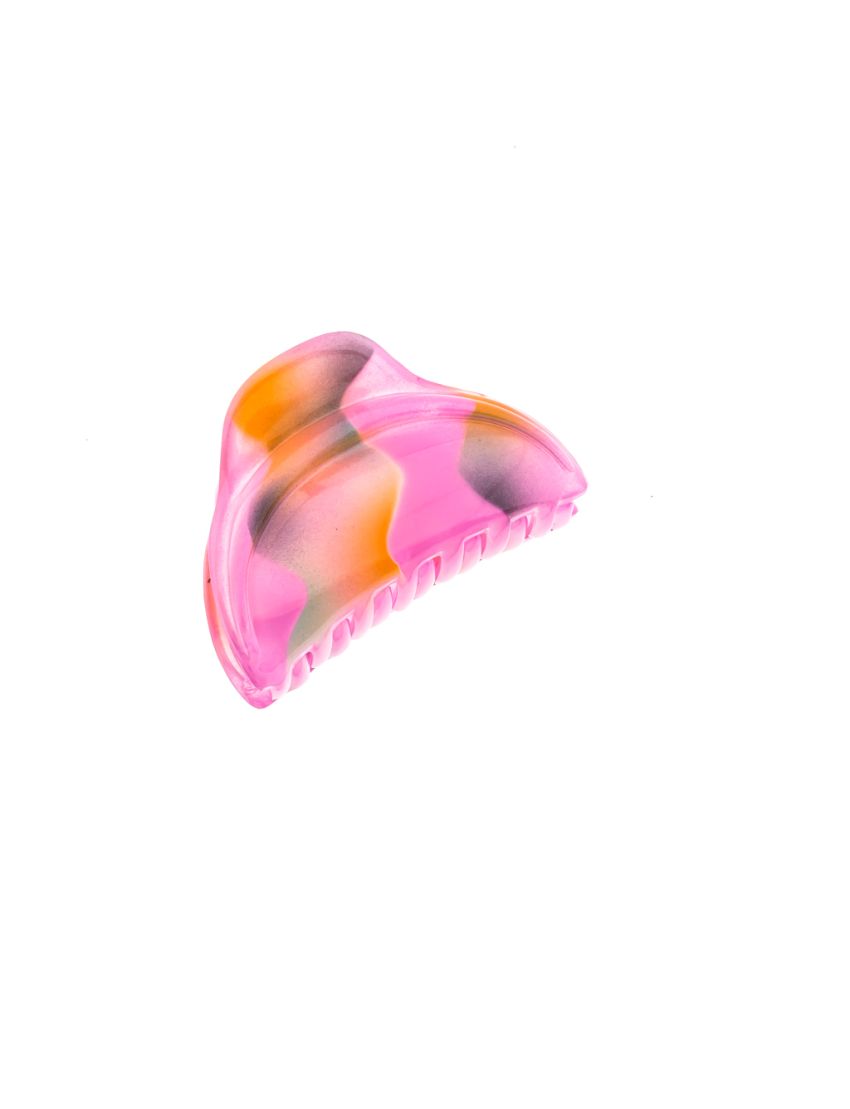 Κλάμερ πλαστικό σε 3 χρώματα με σχέδια