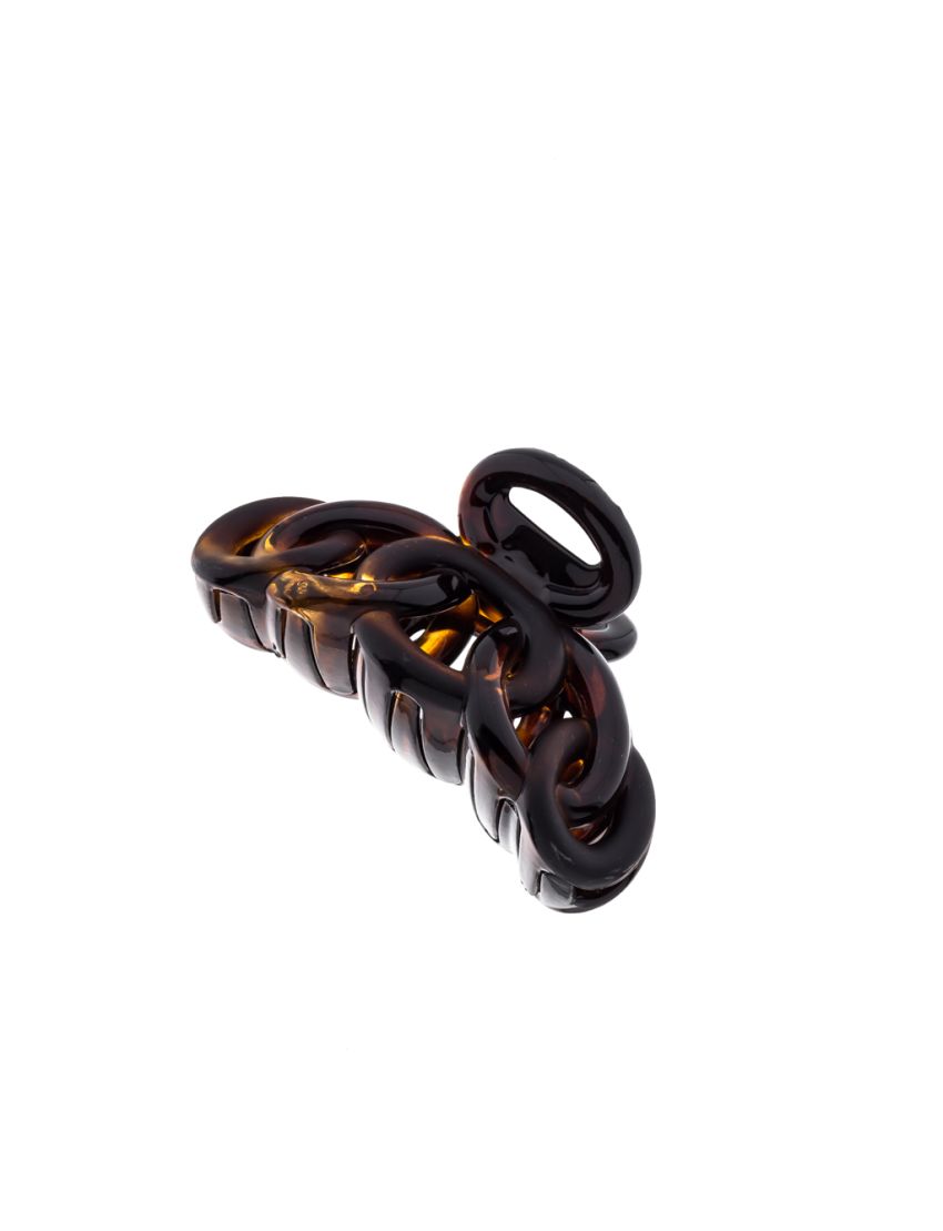 Κλάμερ πλαστικό αλυσίδα ημιδιαφανή 