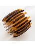 Amber & Slate Sculptural Cuff