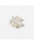 Ice Blossom Crystal Branch Brooch