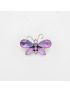 Aurora Crystal Butterfly Brooch