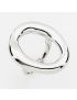 Modern Eclipse Hollow Ring