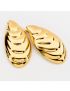 Sculptural Shell Statement Earrings