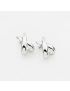 Infinite Twist Studs - Minimalist Chic Σκουλαρίκια