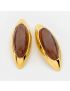 Riviera Glam Resin Marquise Earrings