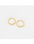 Modern Bold Hoop Earrings