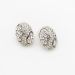 Vintage Glamour Crystal Pavé Oval Earrings